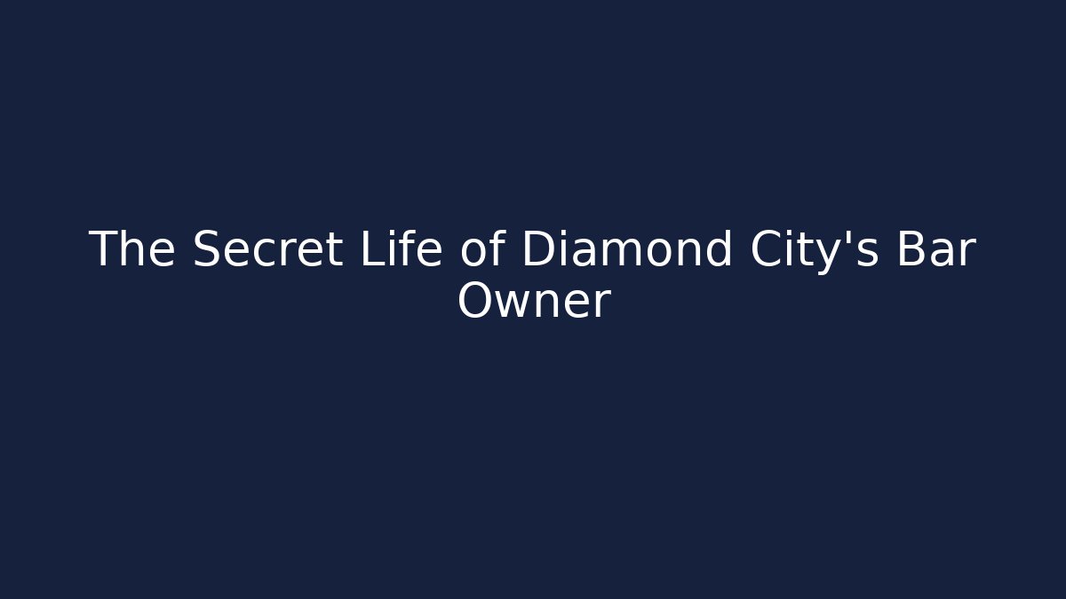 The Secret Life of Diamond City's Bar Owner