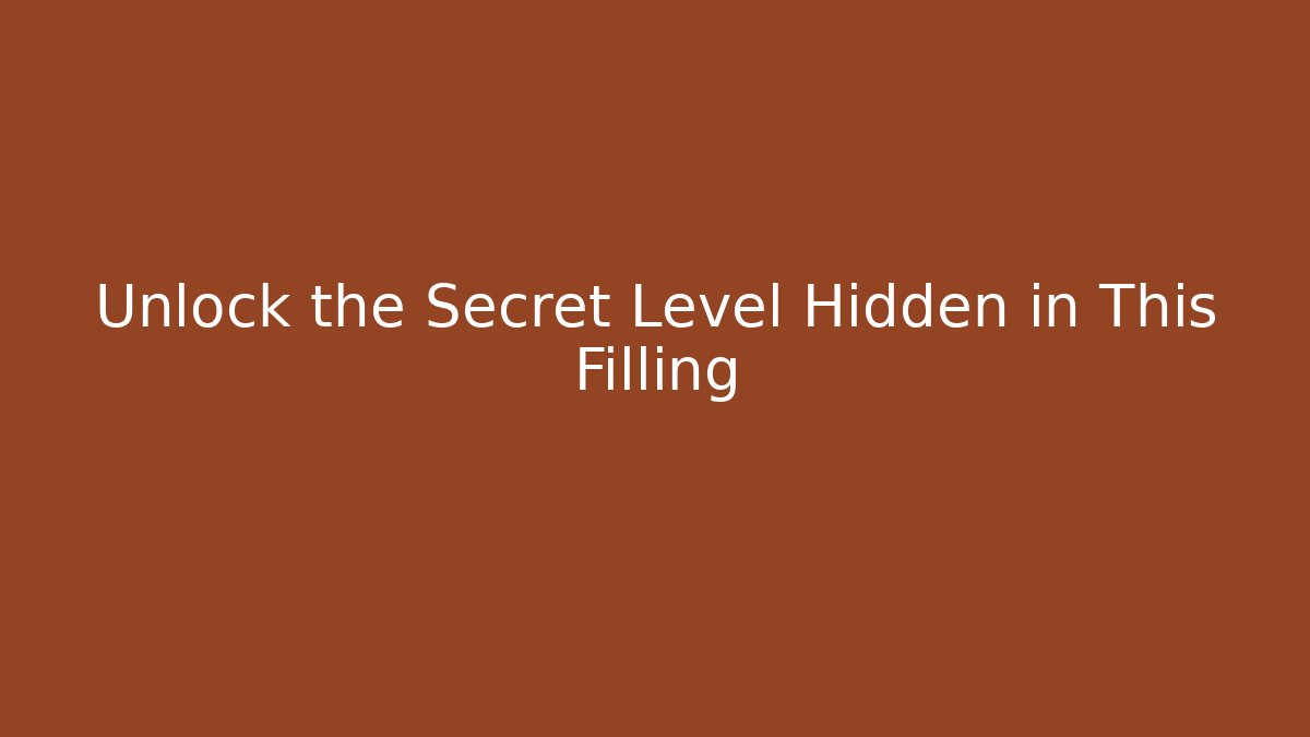 Unlock the Secret Level Hidden in This Filling - NADclinic