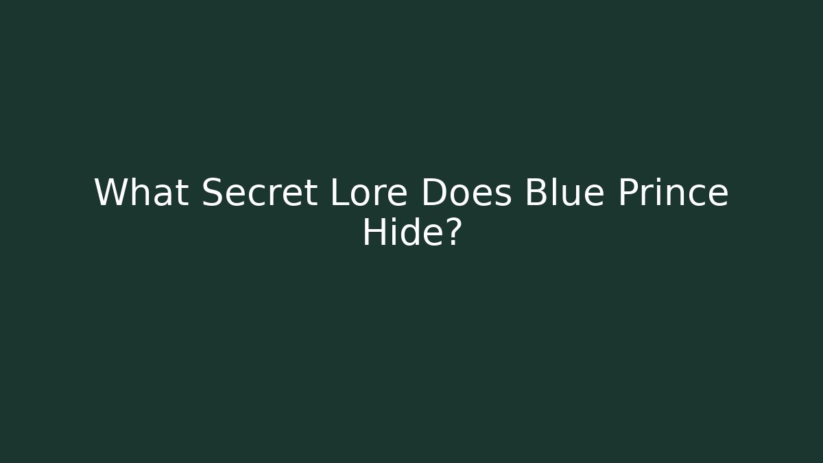 What Secret Lore Does Blue Prince Hide?