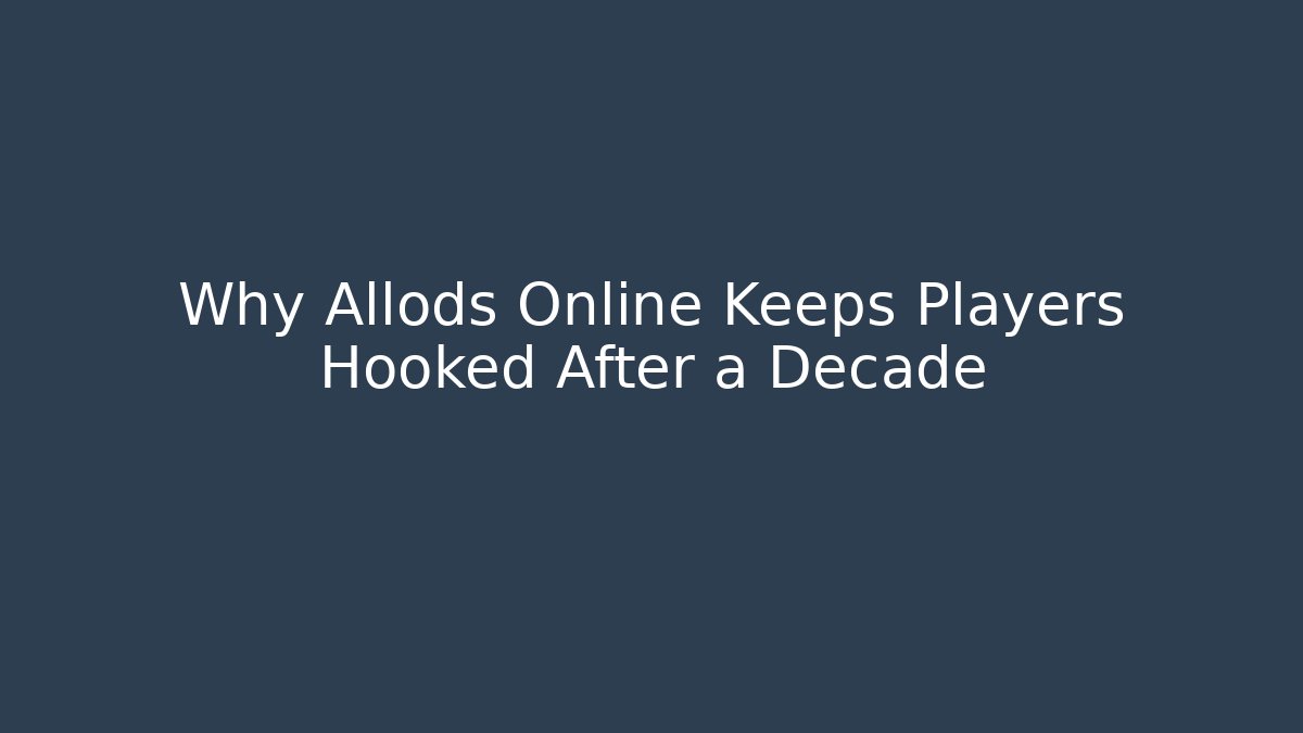 Why Allods Online Keeps Players Hooked After a Decade - NADclinic