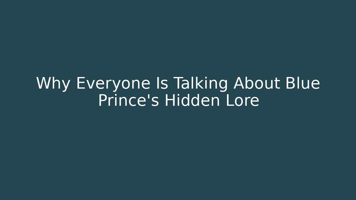 Why Everyone Is Talking About Blue Prince's Hidden Lore